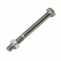 M10 x 80 Plated High Tensile Bolt & Nut (Pk 20)