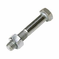 M12 x 70 Plated High Tensile Bolt & Nut