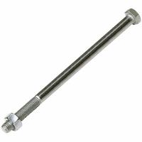 M12 x 200 Plated High Tensile Bolt & Nut