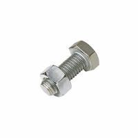 M12 x 30 Plated High Tensile Set Screw and Nut