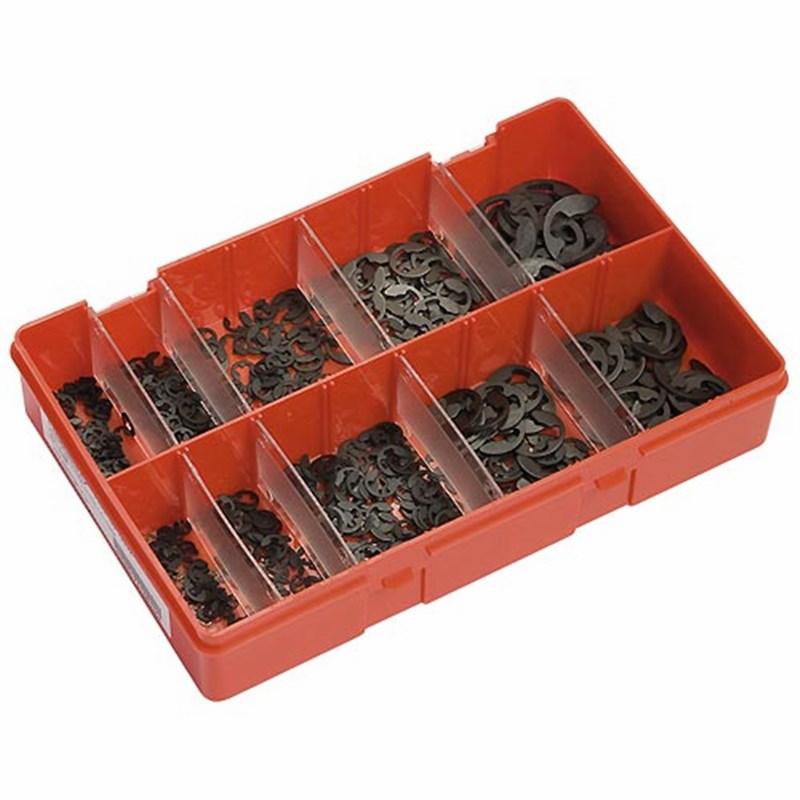 E Retainer Clips Selection Box Qty 800