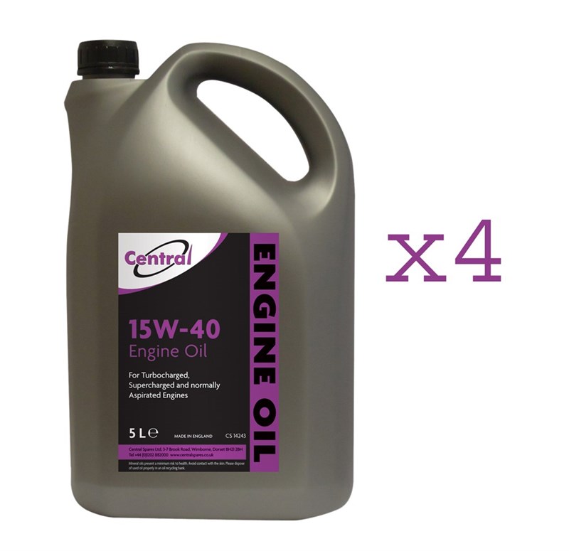 Central Spares, 15W-40 Engine Oil - 5Ltr