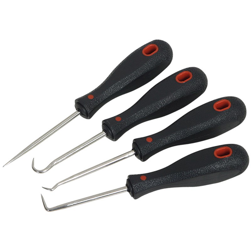 4 piece Oil Seal Pick and Hook Set