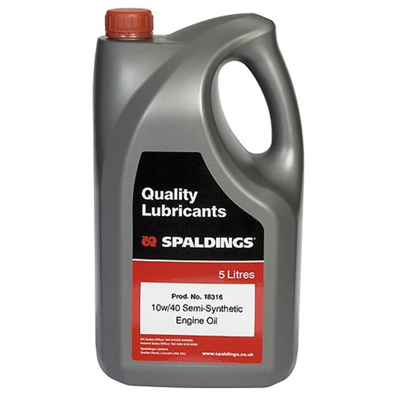 10W-40 Fleet Semi-Synthetic Engine Oil, 5 Litres