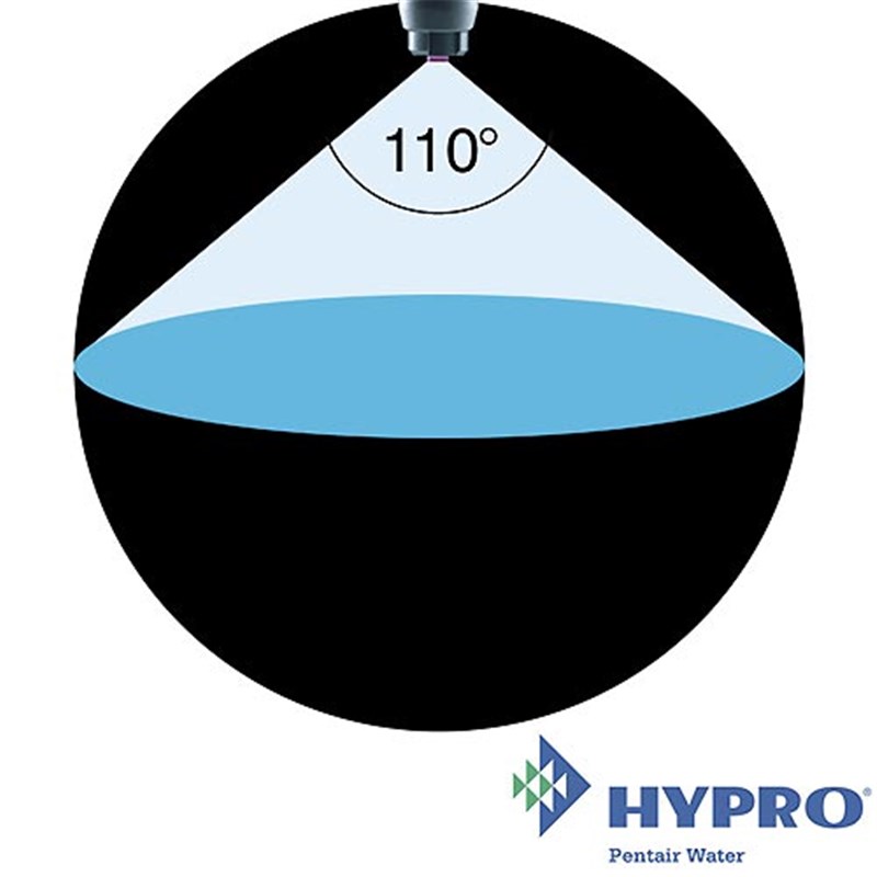 Yellow - Flat Fan Variable Pressure 110° Nozzle (VP02F110YE)