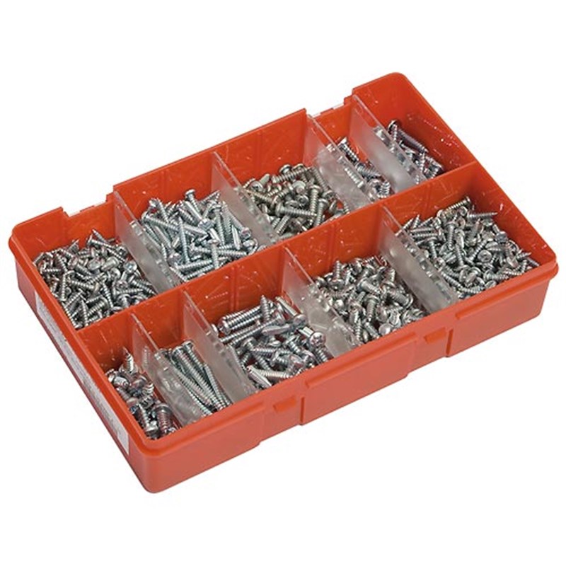 Self-tapping Pozi-drive Panhead Screws Selection Box