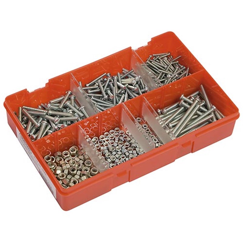 BA Steel Bolts and Nuts Selection Box