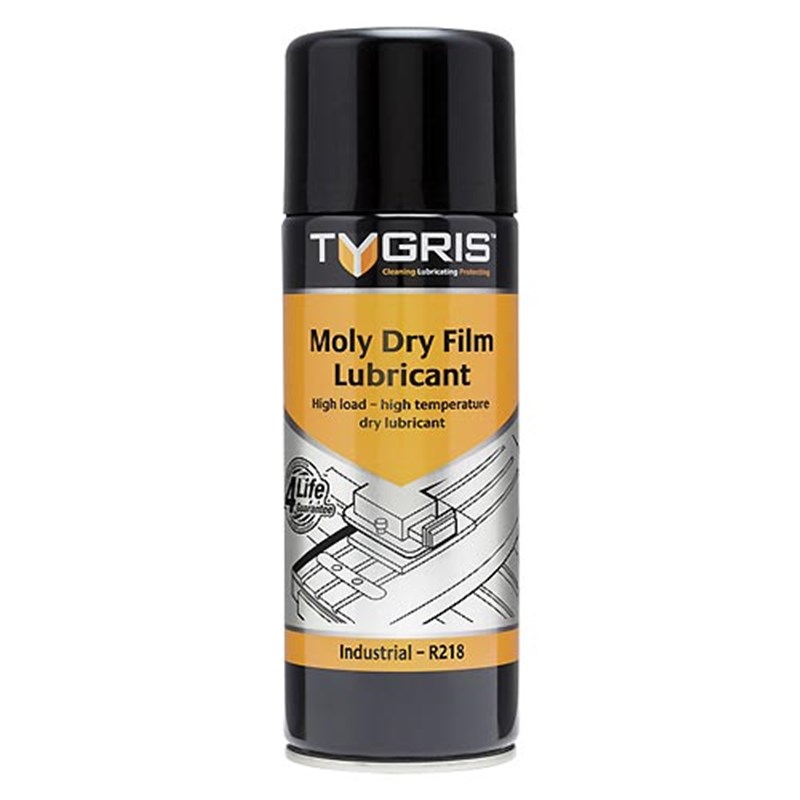 TYGRIS Moly Dry Film Lubricant, 400ml aerosol