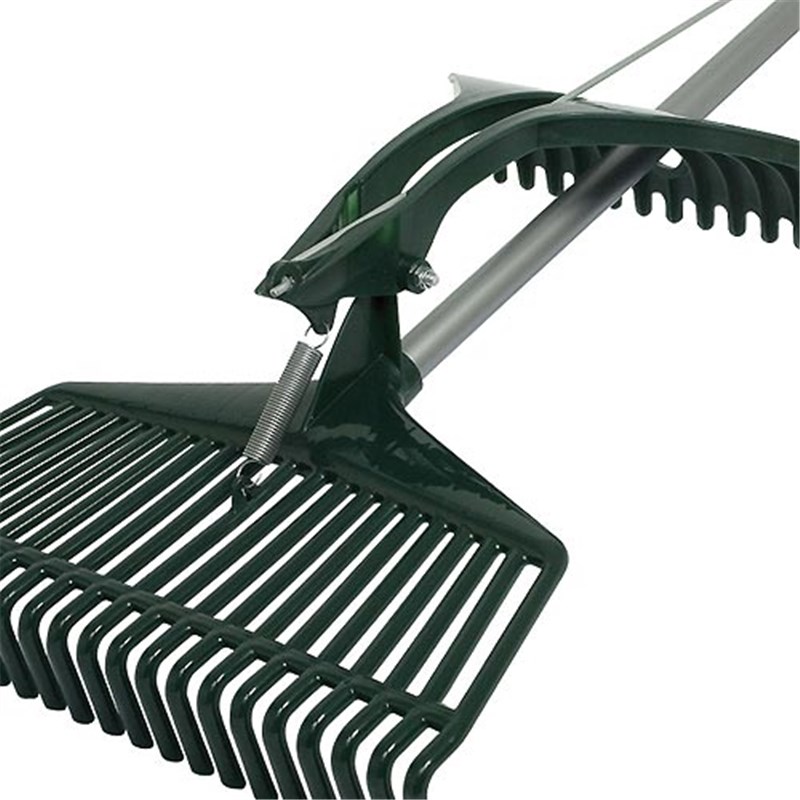 GRABRAKE - Unique 21 Tine Plastic Pick-up Leaf Rake