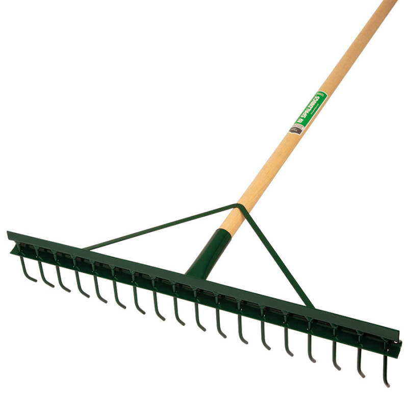 SPALDINGS 18T Steel Landscape Rake c/w Grade Bar
