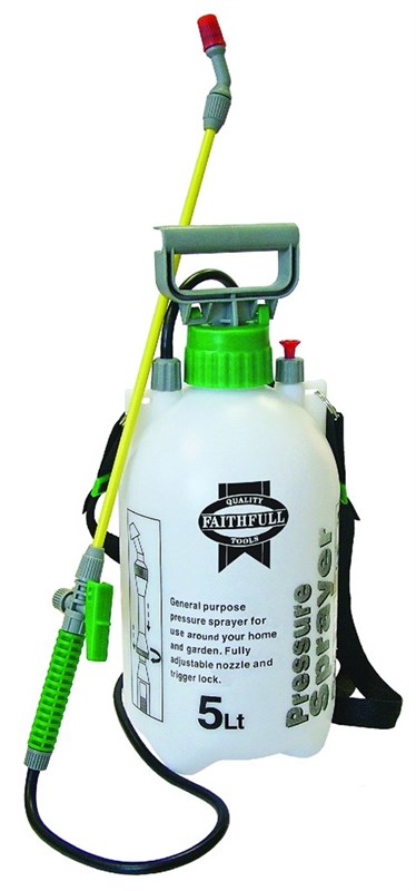 Faithfull Pressure Sprayer, 5Ltr