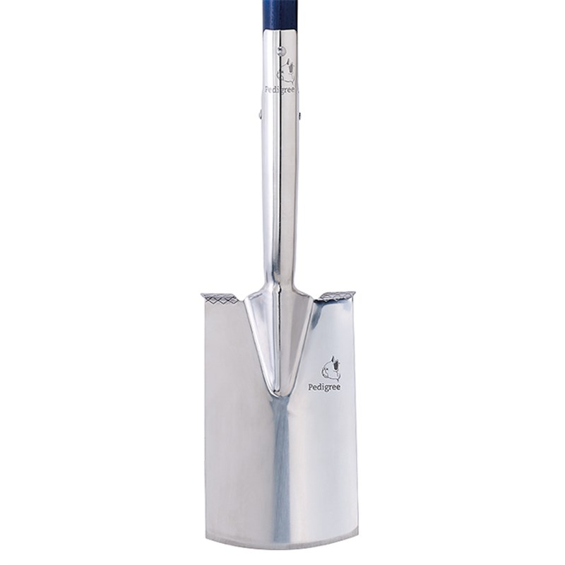 Bulldog Pedigree Stainless Steel Treaded Border Spade (PGBS28)