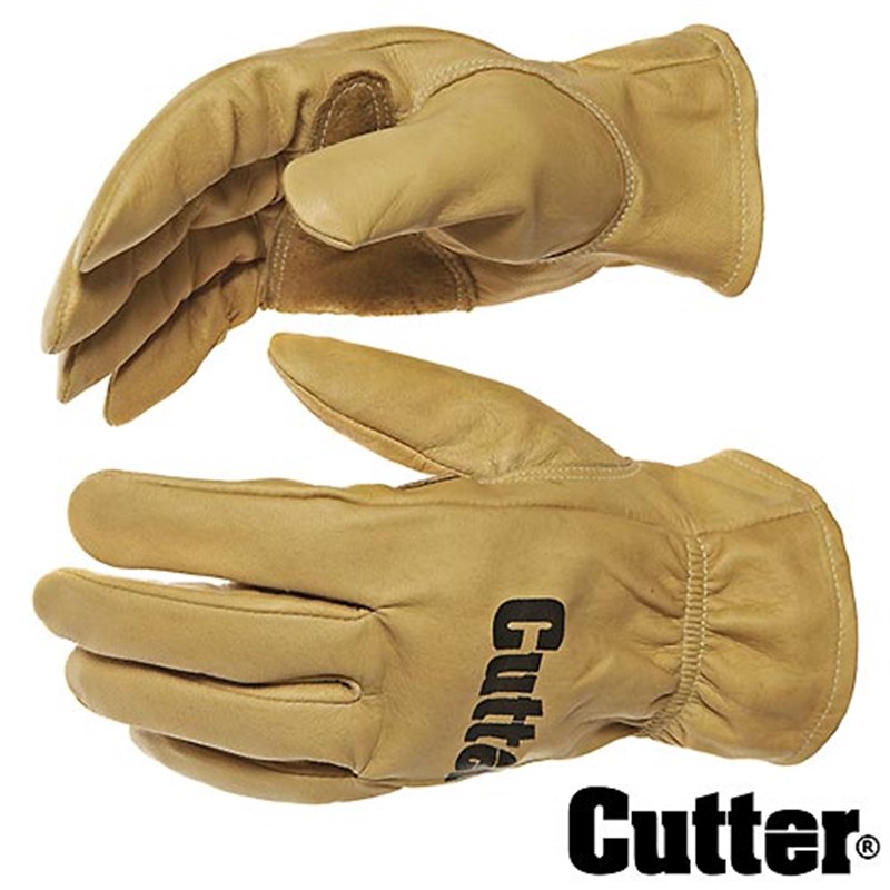 Cutter Original Brown Work Glove, Size 9 (L)