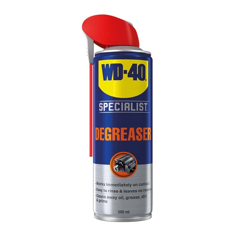 WD-40® Specialist Fast Acting Degreaser with Smart Straw, 500ml Aerosol