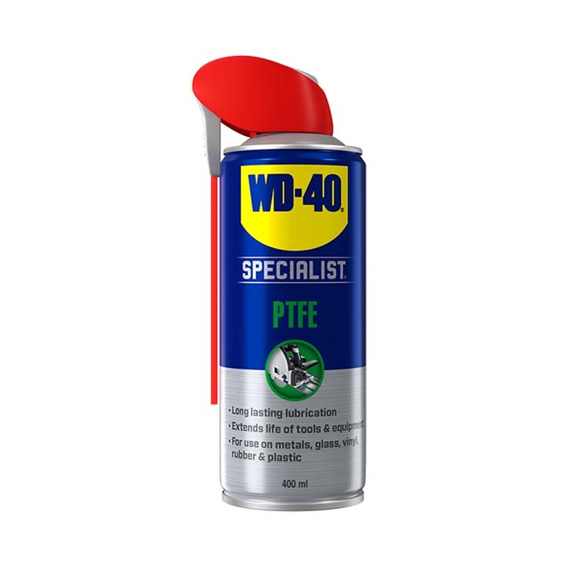 WD-40® Specialist High Performance PTFE Lubricant with Smart Straw, 400ml Aerosol