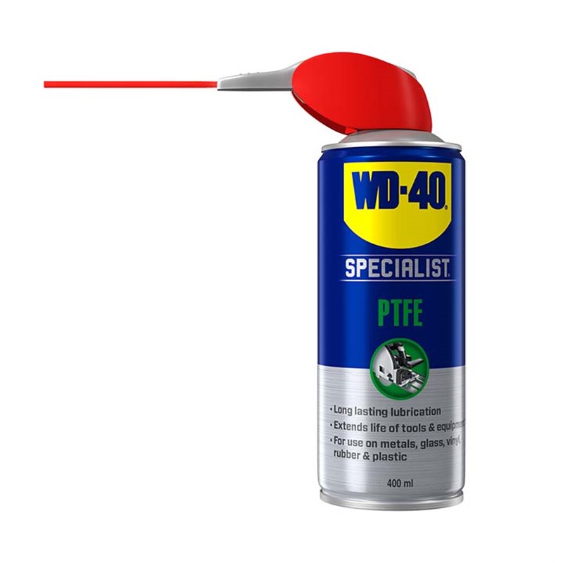 WD-40® Specialist High Performance PTFE Lubricant with Smart Straw, 400ml Aerosol