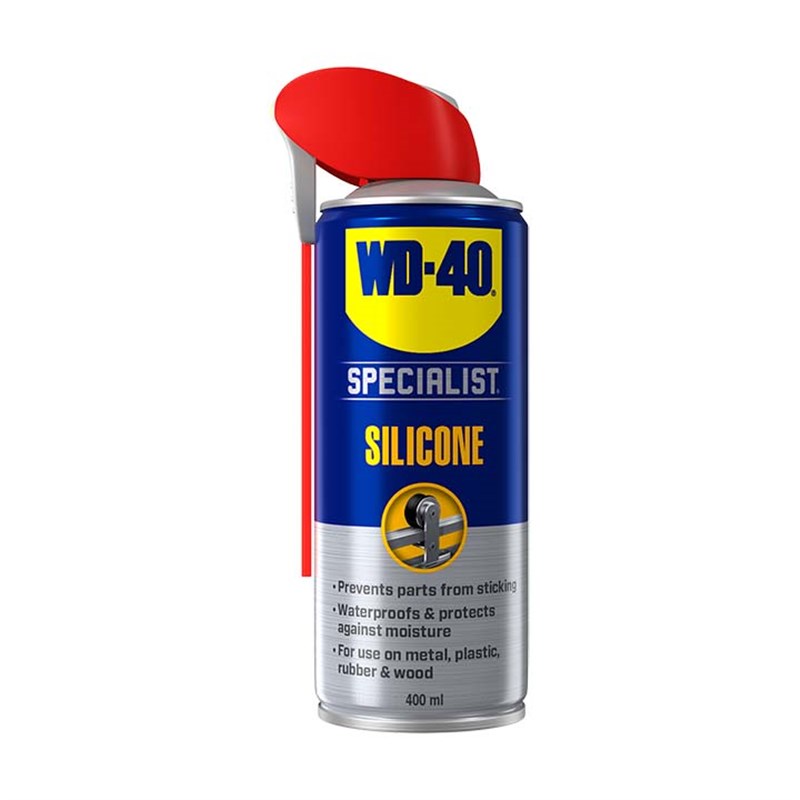 WD-40® Specialist High Performance Silicone Lubricant with Smart Straw, 400ml Aerosol