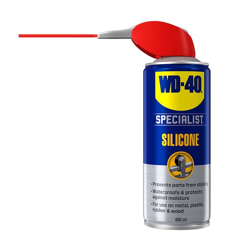 WD-40® Specialist High Performance Silicone Lubricant with Smart Straw, 400ml Aerosol