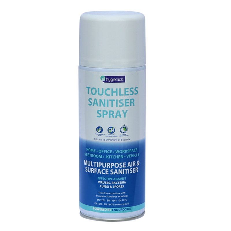 Multipurpose Air & Surface Sanitiser, 400ml Aerosol