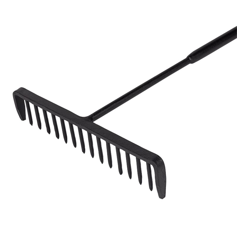 Roughneck 16 Tooth Tarmac Rake (All Metal)