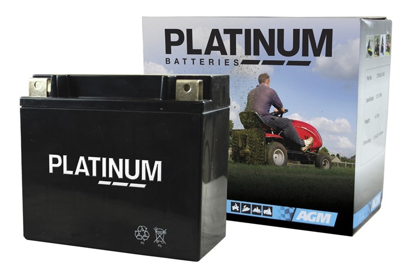 PLATIUM BATTERY CB12A-A - 12V / 12AMP -  L/H POS