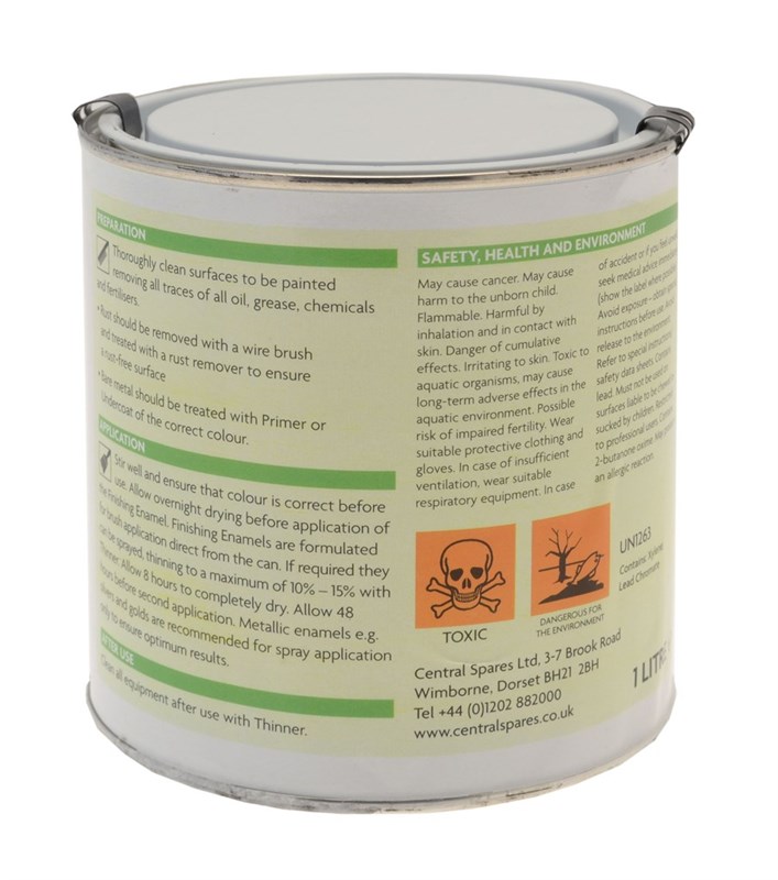 DARK HAYTER GREEN LEAD FREE PAINT 1LTR