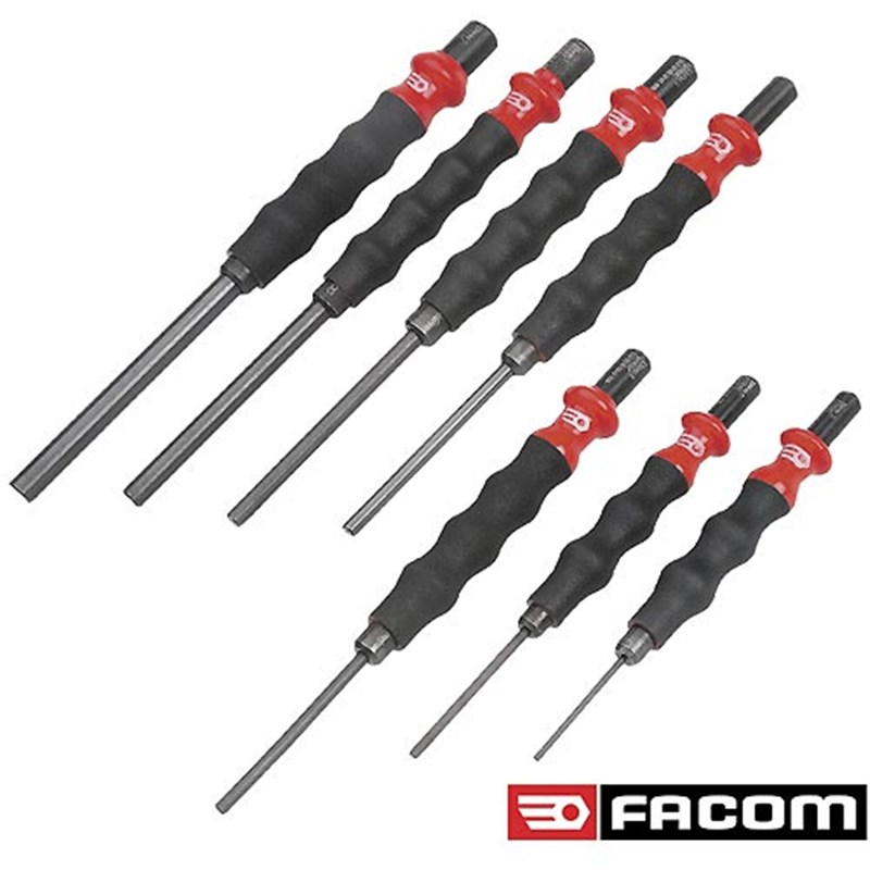 FACOM 7 Piece Impact/Drift Punch Set 2-10mm