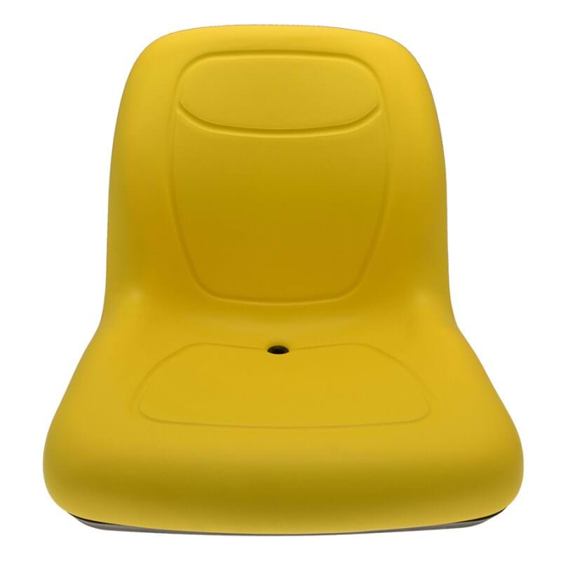 Universal LMS2002YL Yellow Tractor Seat – Vinyl Cover, Fits John Deere Gator & Lawn Mowers