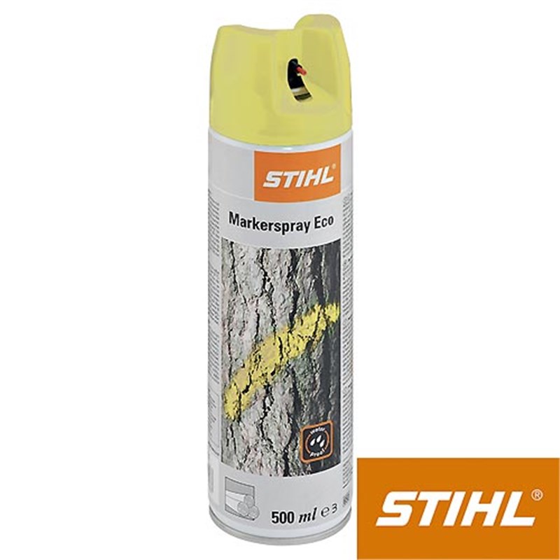 STIHL ECO Spray Marker Paint 500ml – Yellow (000 881 1790)