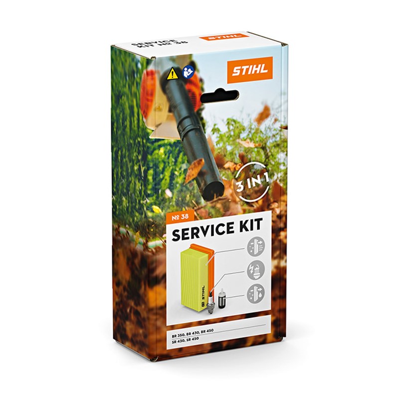 Service Kit 38 for Stihl models: BR 350, BR 430, BR 450, SR 430, SR 450 (4244 007 4100)