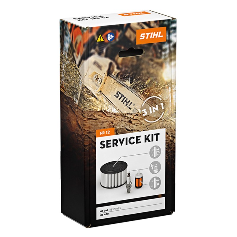 STIHL Service Kit 12 for Chainsaws MS 362 and post 2018 MS 400 (1140 007 4102)
